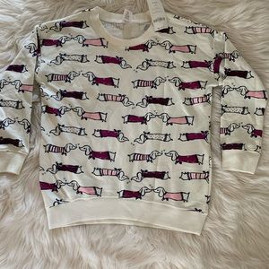 Gymboree girls fancy dog sweatshirt